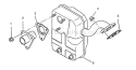 Part Location Diagram of 187449GS Briggs and Stratton Nut, Flng